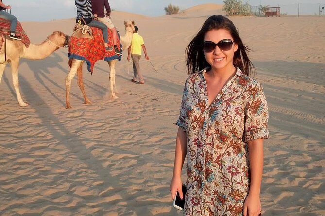 Dubai afternoon Desert Safari - Camel Riding: A Classic Stop That Adds Real Texture