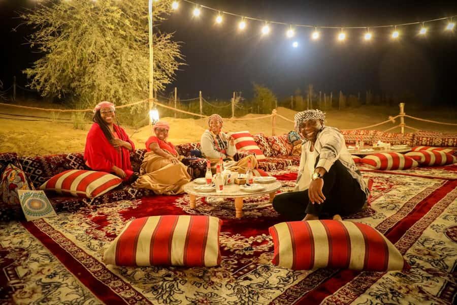 Dubai: Al Marmoom Oasis Camp Experience with Bedouin Dinner - Camel ride at sunset: more than a quick “check the box”