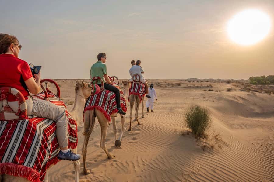 Dubai: Al Marmoom Oasis Camp Experience with Bedouin Dinner - Bedouin village welcome: kahwa, dates, and the camp rhythm