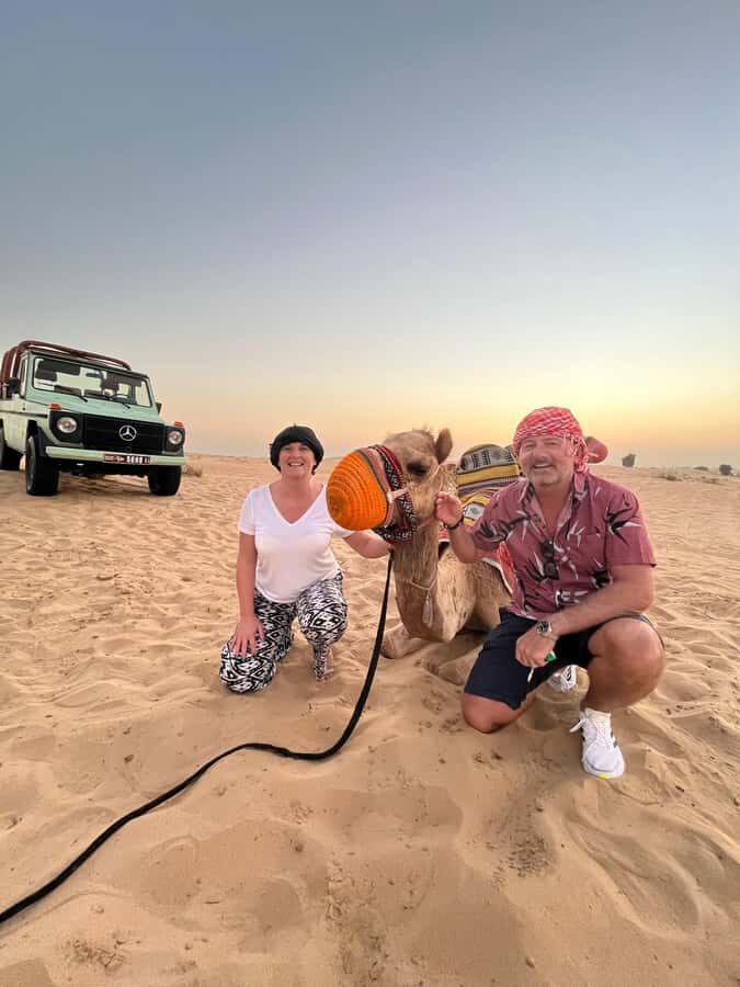 Dubai: Al Marmoom Oasis Safari, Animal Spotting & Breakfast - The open-air Vintage G-Class Mercedes safari and animal spotting
