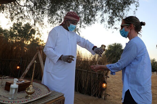Dubai: Al Marmoom Oasis with Private Bedouin Tent & Dinner - Your cabana or Arabic tent: Dinner, local desserts, and room to slow down