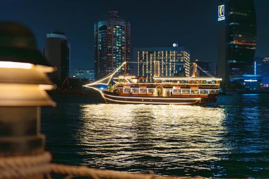 Dubai: Al Seef Largest Dhow Dinner Cruise with Live Show - Key points worth knowing before you go