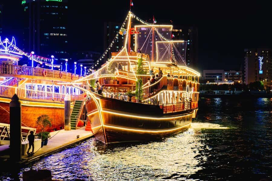 Dubai: Al Seef Largest Dhow Dinner Cruise with Live Show - Price and value at about $24: what you’re really paying for