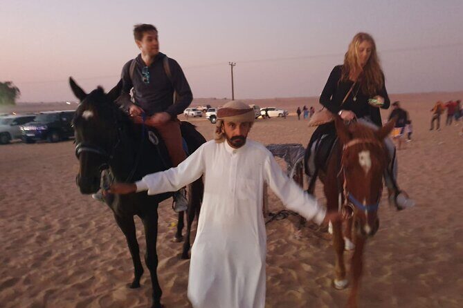Dubai: All Inclusive Desert Safari with ATV, Camel, Horse ride, Vip & more - Dinner and shows: BBQ buffet plus Tanoura, fire, and belly dance options