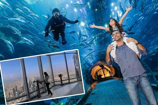 Dubai Aquarium & Level 124 Burj Khalifa Combo - At The Top, Burj Khalifa (Level 124): the timed moment that makes the day