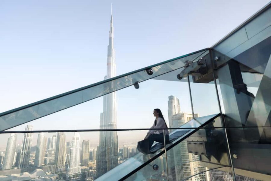 Dubai Aquarium + Sky Views Observatory Tickets - Sky Views Observatory: Panoramic Dubai From Above