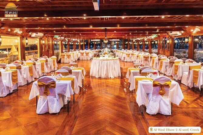 Dubai Best Dhow Cruise Dinner Buffet (Multi Cusine) - The Boat Setup: Upper Deck Photos vs. Lower Deck Comfort