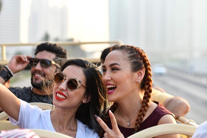 Dubai Big Bus Hop On, Hop Off Tour and Desert Safari - Jumeirah, Marina, and the Ain Dubai area: picking your waterfront window