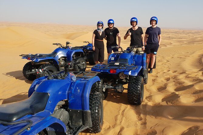 Dubai: Buggy Dune Bashing, Sand Boarding, Camel Ride & Show - How long you’ll be out in the Dubai desert