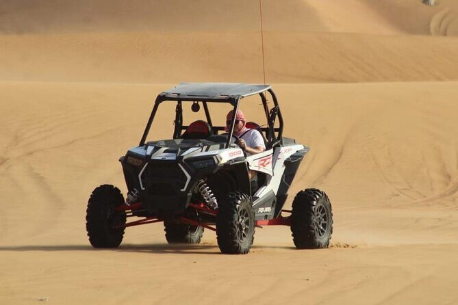 Dubai Buggy Tour in red sands and Desert Safari - Safety Gear and Convoy Support: Adrenaline With Guardrails