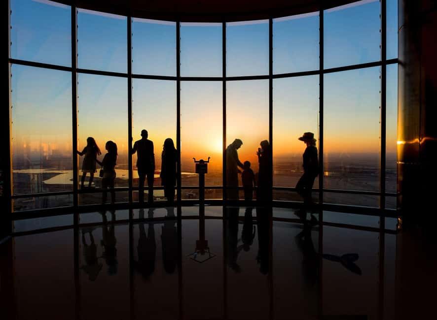 Dubai: Burj Khalifa Level 124, 125 & Edge Walk at Sky Views - Before the Edge: Level 124 Telescopes and Outdoor Deck Moments