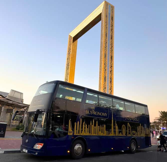 Dubai: Bustronomy Panoramic Dinner City Tour - Key highlights worth your attention