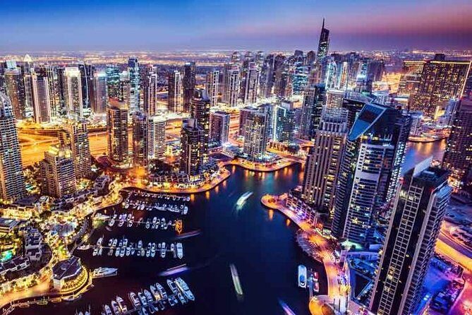 Dubai by Night - Dubai Marina dhow cruise: comfortable water time with the right extras