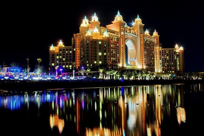 Dubai by Night - Dubai Mall at night: fountain viewing plus easy meal options (no dinner included)