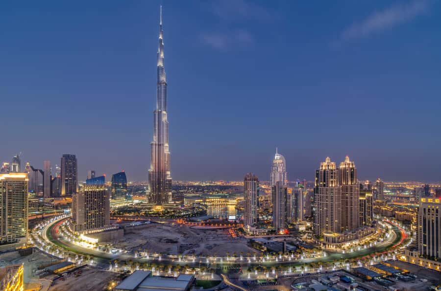 Dubai by Night City Tour with Fountain Show - Burj Khalifa area: what you get without the ticket