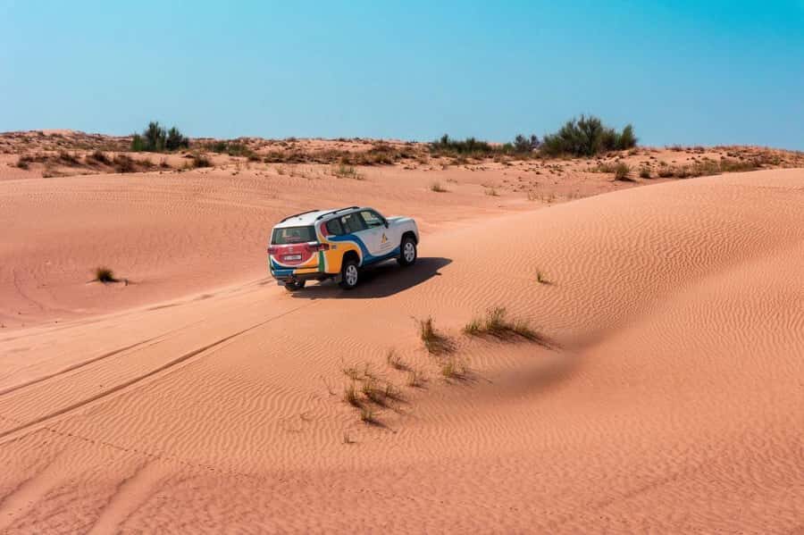 Dubai: Camel Safari, Wildlife & Lakeside Breakfast - Hotel pickup in a shared vehicle (and why timing matters)