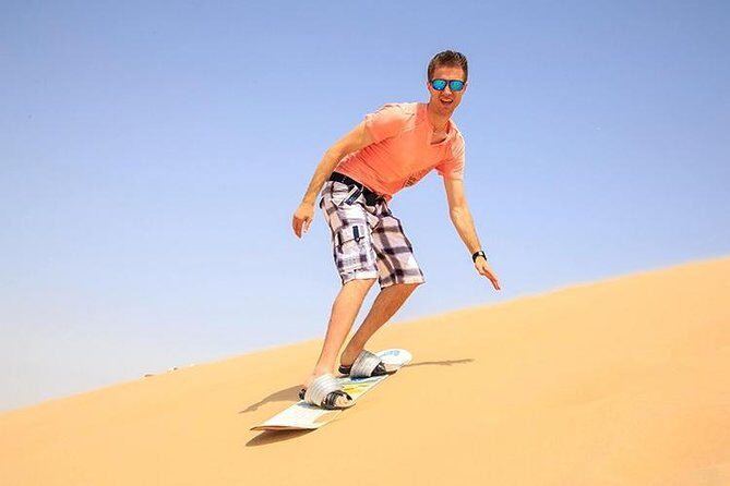 Dubai City Tour and Evening Desert Safari BBQ Dinner- Combo Tour - The Jumeirah Road photo circuit: Mosque to Burj Al Arab to Burj Khalifa