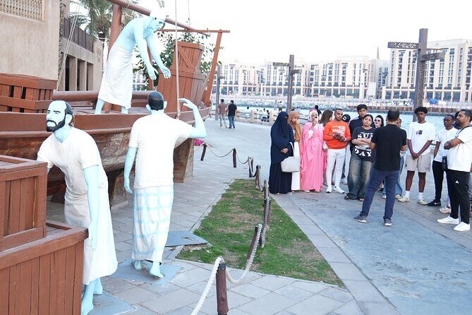 Dubai City Tour Old Town, Abra Taxi Boat, Gold & Spice Market - Bur Dubai Old Souk: textile lanes, wooden beams, and real bargain energy