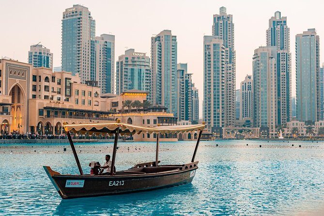 Dubai City Tour; Old vs New Dubai - Dubai Creek abra ride: the quickest way to feel Old Dubai
