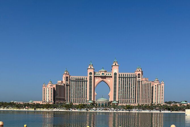 Dubai City Tour Private Souks Modern Dubai - Passing Dubai Frame and heading toward Burj Al Arab