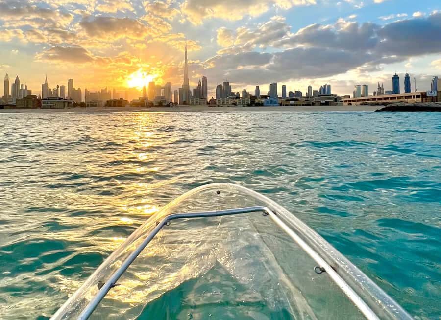 Dubai: Clear Kayaking Experience with Burj Khalifa View - Quick hits you should care about