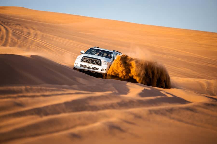 Dubai Combo: Morning City Tour & Evening Desert Safari - Old Dubai flavor stops: Abra Dock and Souk Madinat Jumeirah