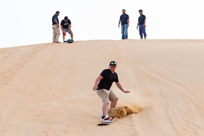 Dubai Combo:City Tour and Premium Desert Safari with all Activities - Desert safari day: 4x4 dunes, falcons, camel farm time, and sandboarding