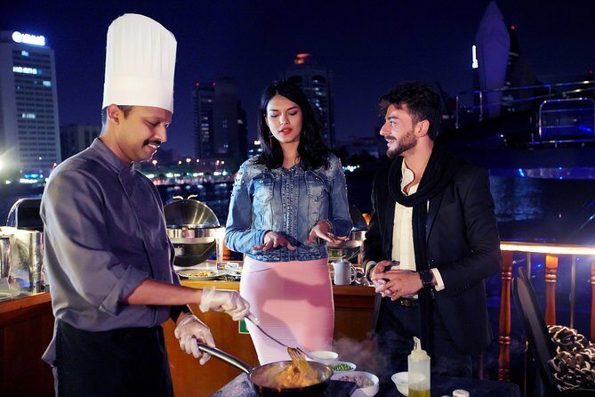 Dubai Creek Luxury Dhow Dinner Cruise with Optional Transfer - Deck reality: seating, views, and that top-deck gamble