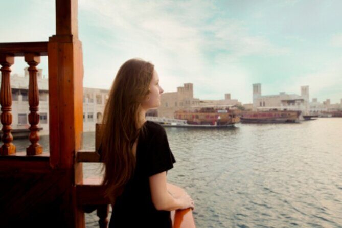 Dubai Creek Sightseeing Cruise with Unlimited Freshly Baked Pizza - Where you start: Al Seef and the wind-tower details that make it feel real