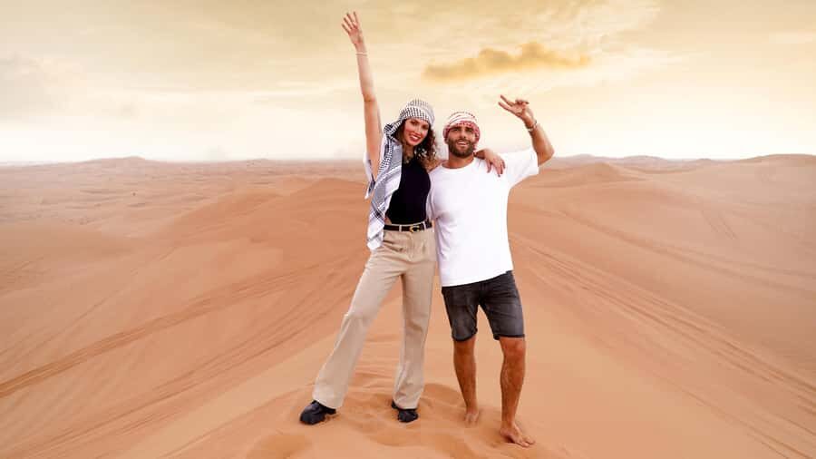 Dubai Desert Adventure: Red Dunes Guided Quad/Polaris & BBQ - Who should book this Dubai desert quad and BBQ tour?