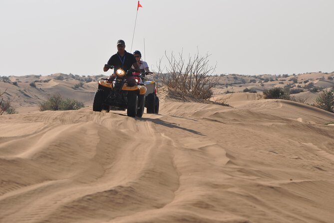 Dubai Desert Afternoon Quad Safari with Camel Ride, BBQ Dinner and Belly Dancing - Henna, sand art, and small cultural activities: fun, not a lecture