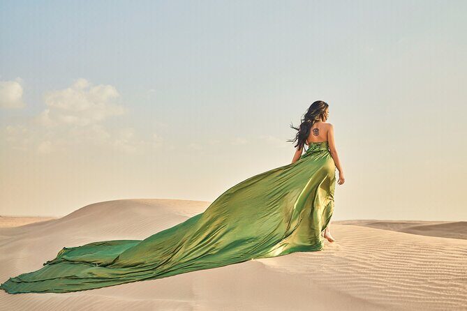Dubai Desert Flying Dress Photoshoot - Meeting point reality check: location, timing, and no private transport