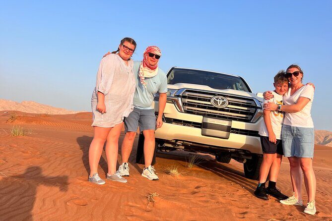 Dubai Desert Safari - Entering Dubai’s Desert Conservation Reserve Zone