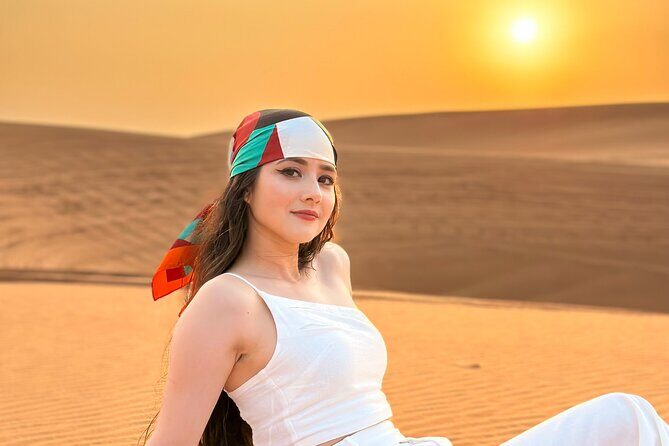Dubai Desert Safari (ADVANCE) - Sandboarding and camel riding: do desert “work” and “play”