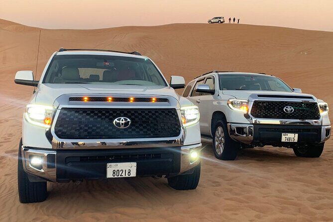 Dubai Desert Safari and Quad Bike Ride with Buffet Dinner - Sandboarding And The Sunset Photos: Fun Extras With A Few Limits