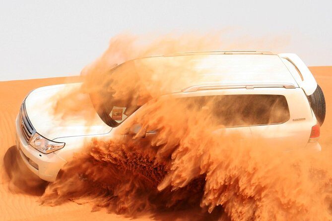 Dubai Desert Safari and Quad Bike Ride with Buffet Dinner - Dune Bashing In A 4x4 Land Cruiser: The Real Adrenaline Moment