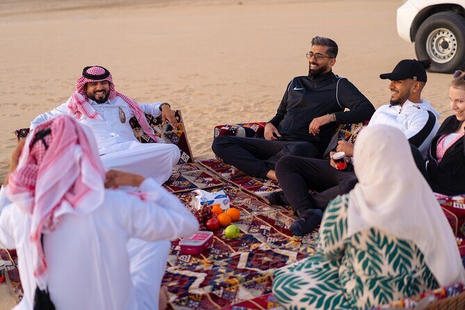 Dubai | Desert Safari & Arabian Keshta Picnic - Keshta picnic by bonfire: the part that turns a ride into a story