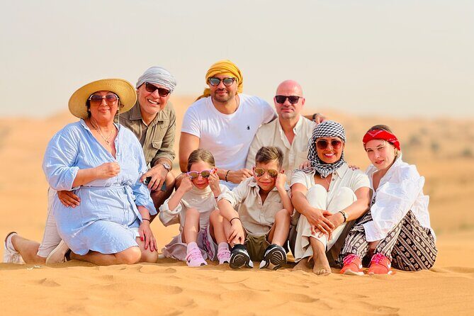 Dubai Desert Safari, BBQ, Live Shows, Camel, Sandboard (7-Hours) - Bedouin Camp Welcome: Coffee, Henna, Falcon Photos, and Shisha