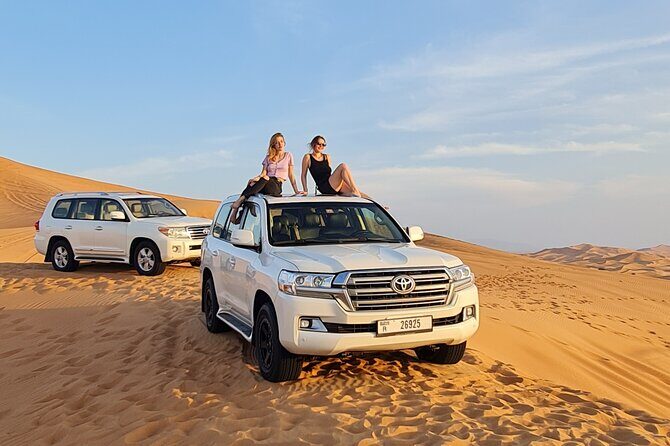 Dubai Desert Safari & Buffet Dinner and Camel ride with PRIVATE CAR - What to bring so your desert day stays comfortable