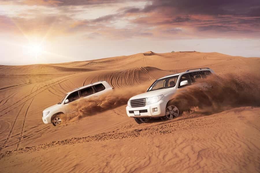 Dubai: Desert Safari, Camel Ride, and BBQ Dinner - Hotel Pickup and the 4WD Ride That Sets the Tone