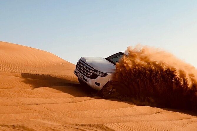 Dubai Desert Safari, Camel Ride, Entertainment Shows & BBQ Dinner - Pickup, comfort, and the start of the desert day