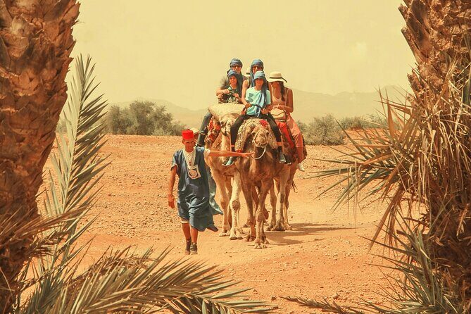 Dubai Desert Safari Camel Ride Sand Boarding BBQ Dinner - The Bedouin Camp Welcome: Arabic Coffee, Dates, and Luqaimat