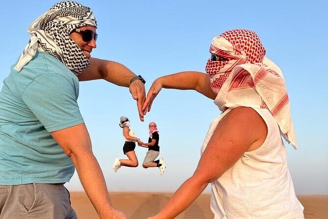 Dubai Desert Safari- Experience The Thrill in The Desert - Camel ride at the meeting point: a slower pace before the big camp