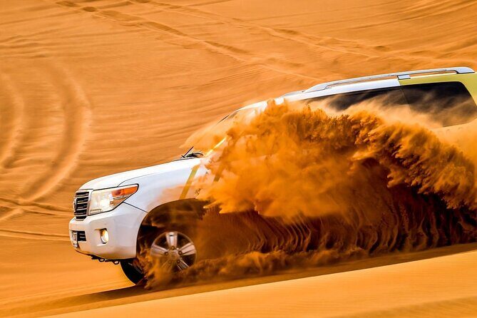 Dubai Desert Safari Experience with Dinner Dune Bash Sand Surfing - Key highlights worth planning for