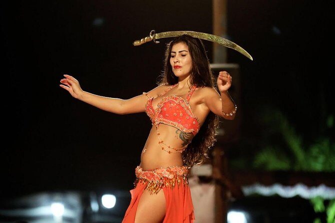 Dubai Desert Safari Offer - Bedouin Camp Entertainment: Belly Dance, Tanura, and Fire Show