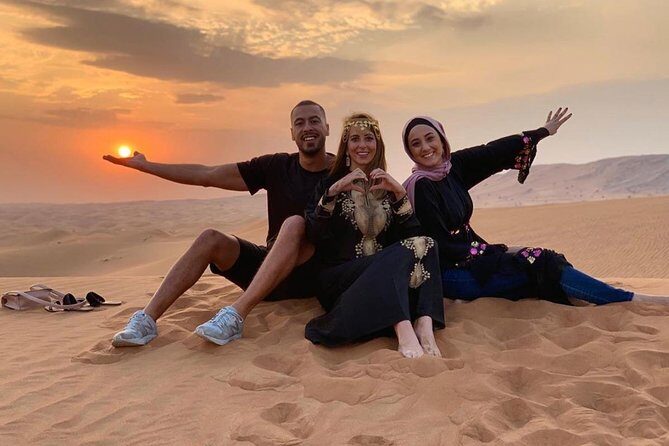 Dubai Desert Safari Offer - BBQ Dinner Setup: Veg and Non-Veg Buffet
