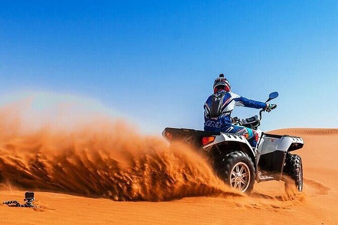 Dubai Desert Safari Sharing with Quad, Shows, Camel and Dinner - Bedouin Camp: Camel Photos, Cushions, Dinner, and Shows