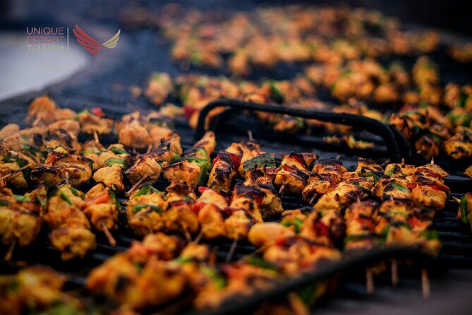 Dubai Desert Safari Standard Package - The dinner you’re getting: BBQ buffet, vegetarian options, and what to expect in quality