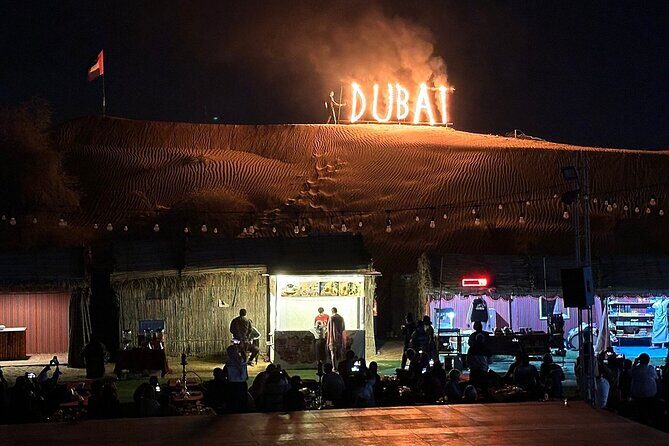 Dubai Desert Safari Tour by 4WD with Options - Shisha Corner, Live Tanoura, and the Night’s Entertainment