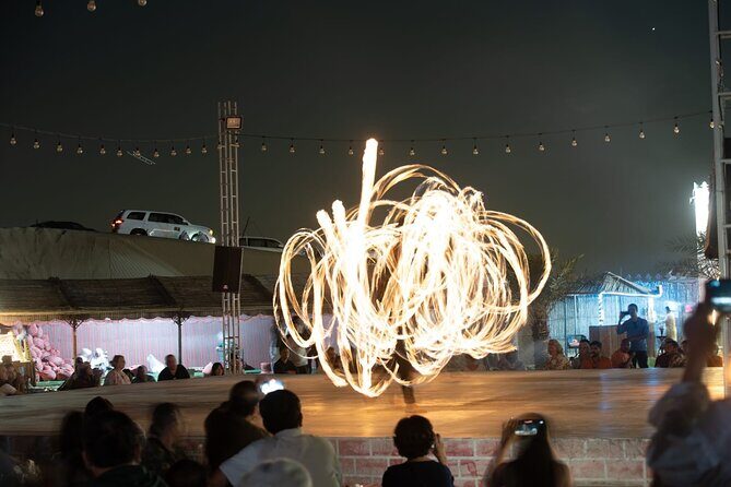 Dubai Desert safari Tour with Live BBQ & Belly Dance Shows - Live Performances: Tanura, Fire, and What Might Change for Ramadan